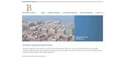 Desktop Screenshot of belvedere-capital.com
